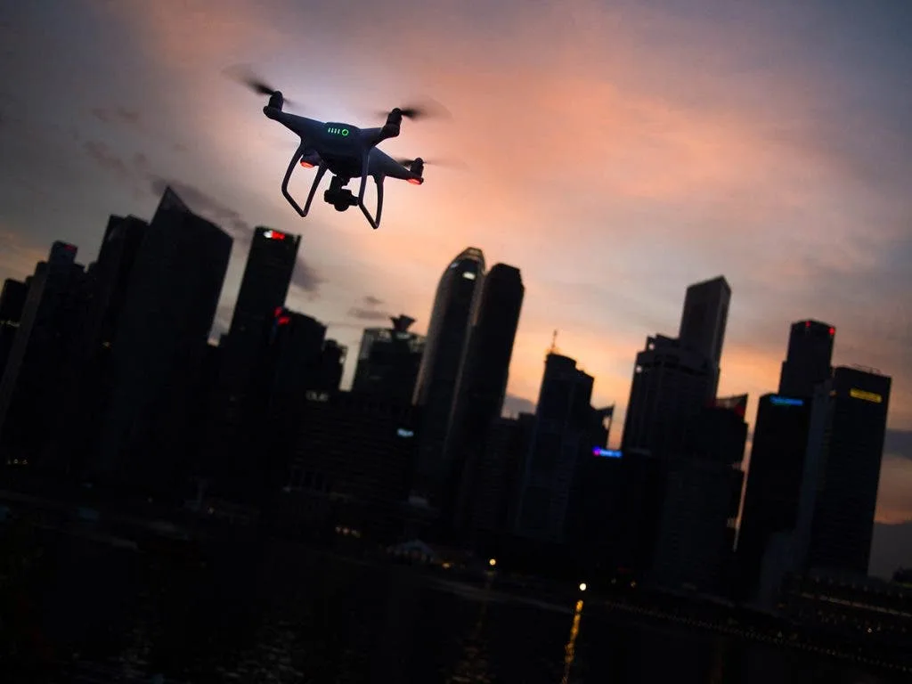 Can drones record video at night?