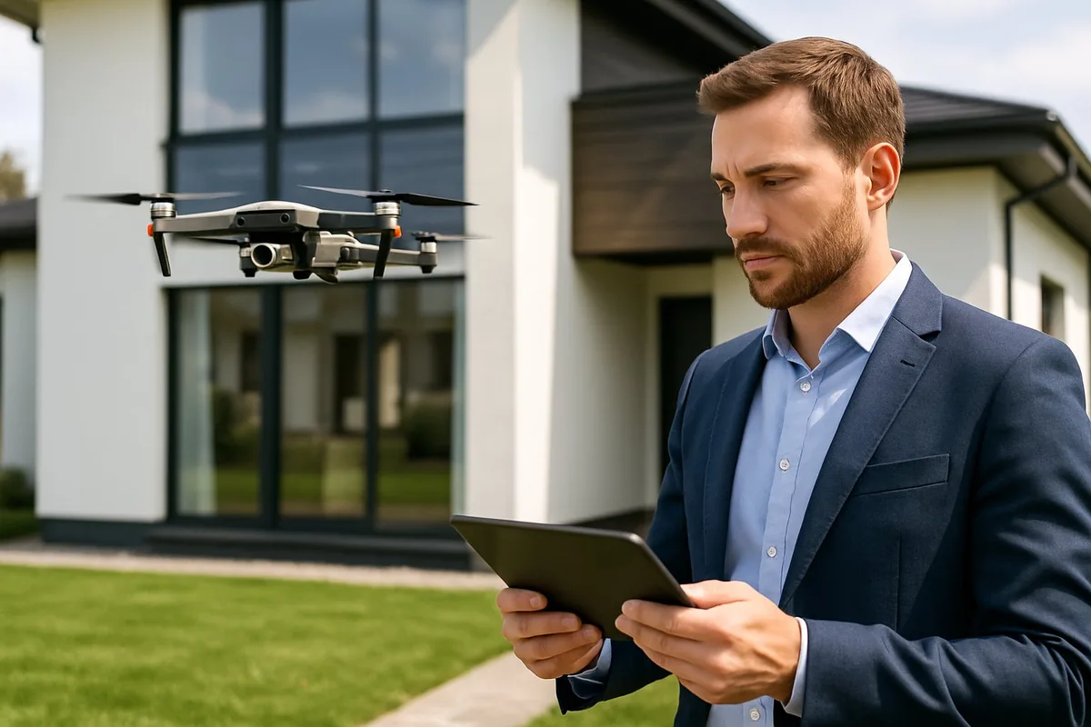 Drone video benefits for agents