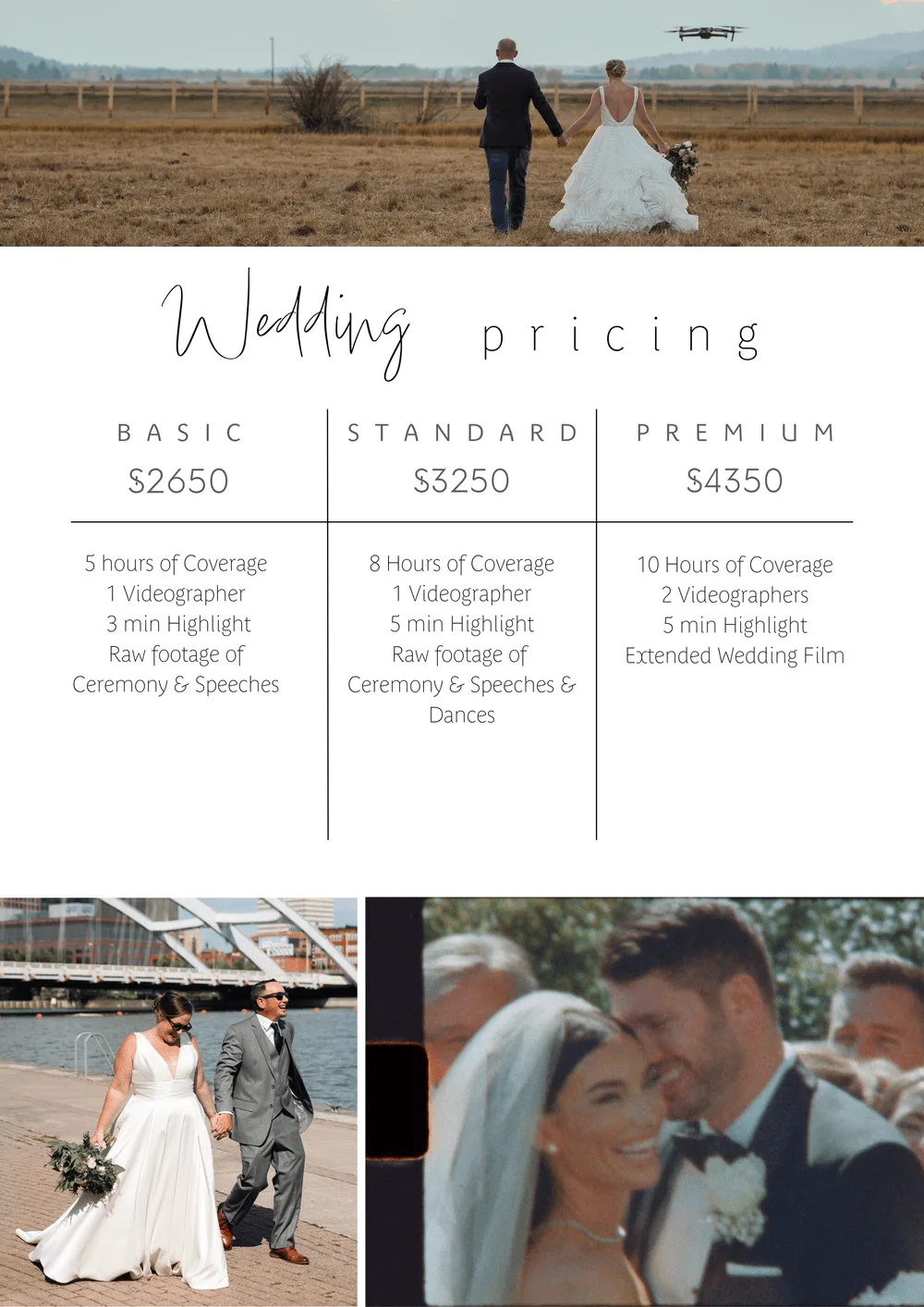 Drone Wedding Packages