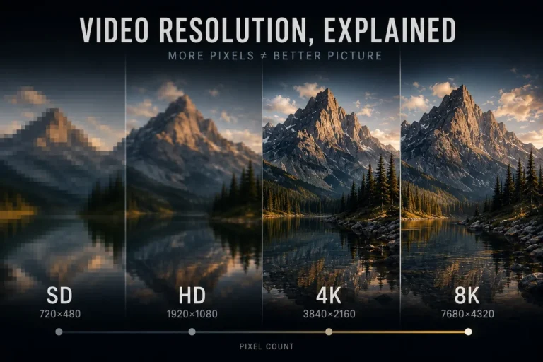 Resolution: 1080p vs. 4K vs. Higher
