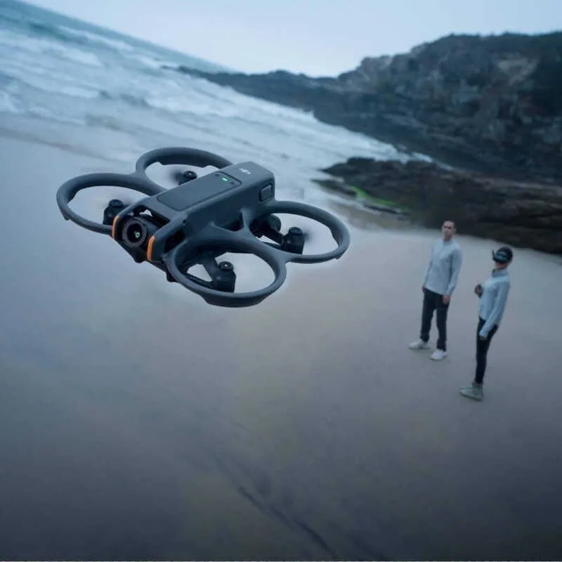 Rolling shutter drone footage