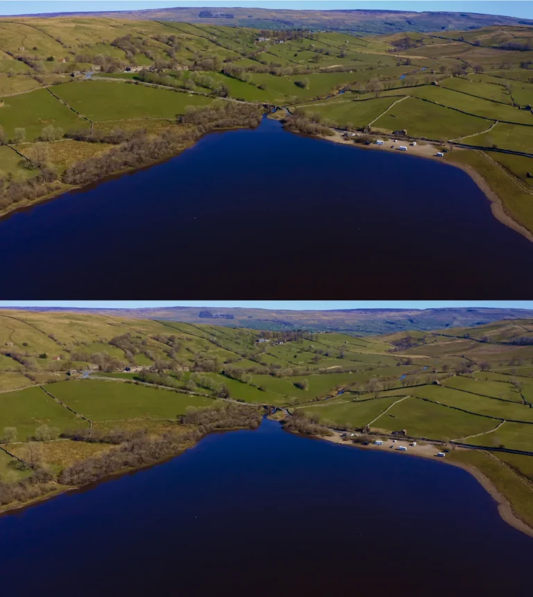 Why is my drone footage distorted?